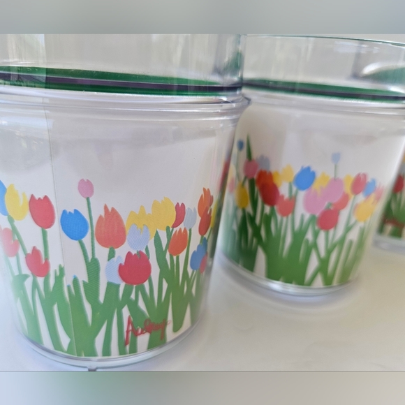 Audrey St. Tropez Tulips Cups - Picture 2 of 6
